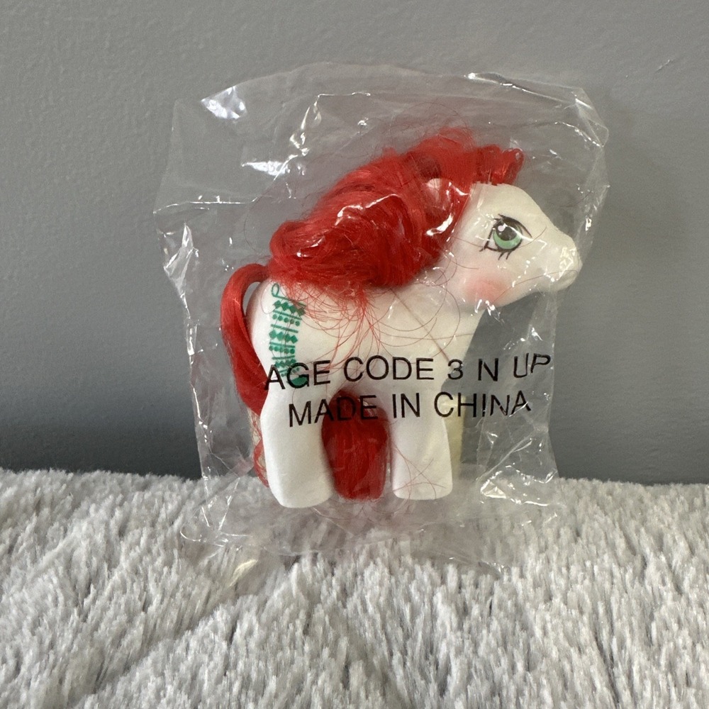 Vintage My Little‎ Pony G1 Christmas Baby Stocking Kelloggs Mail Order 1984
